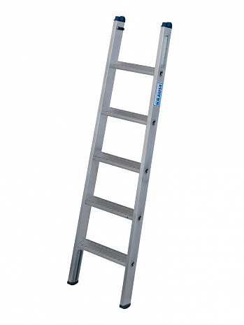 KRAUSE STABILO Glasreinigerleiter mit R13-Stufen / Mittelteil mit 5 Stufen / gemäß TRBS 2121-2