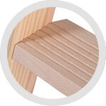8 cm tiefe Stufen