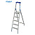 KRAUSE STABILO Stufen-Stehleiter / 5 Stufen / gemäß TRBS 2121-2