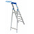 KRAUSE STABILO Stufen-Stehleiter / 5 Stufen / gemäß TRBS 2121-2