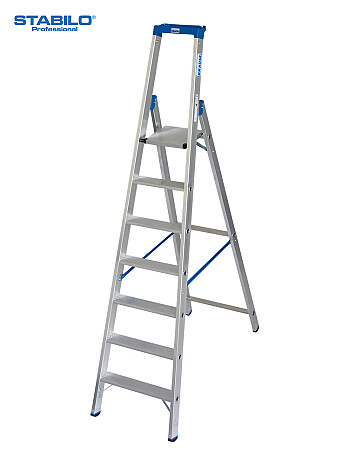 KRAUSE STABILO Stufen-Stehleiter / 7 Stufen / gemäß TRBS 2121-2