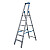 KRAUSE STABILO Stehleiter mit R13-Stufen / 6 Stufen R13 / gemäß TRBS 2121-2