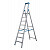 KRAUSE STABILO Stehleiter mit R13-Stufen / 8 Stufen R13 / gemäß TRBS 2121-2