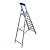 KRAUSE STABILO Stehleiter mit R13-Stufen / 8 Stufen R13 / gemäß TRBS 2121-2