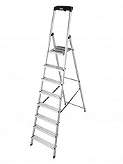 KRAUSE MONTO Leiter Safety Haushaltsleiter Stehleiter 8 Stufen