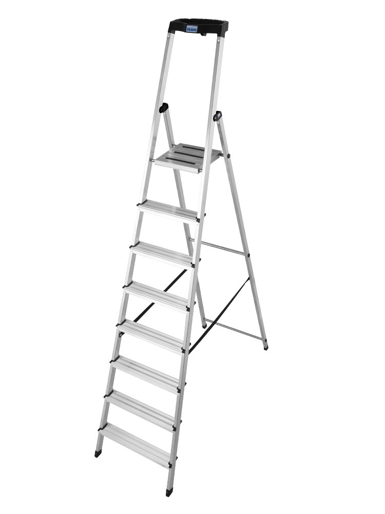 KRAUSE MONTO Leiter Safety Haushaltsleiter Stehleiter 8 Stufen