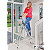 KRAUSE MONTO Leiter Safety Haushaltsleiter Stehleiter 7 Stufen