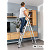 KRAUSE MONTO Leiter Safety Haushaltsleiter Stehleiter 7 Stufen