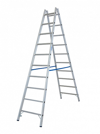 KRAUSE STABILO Sprossen-Doppelleiter 2x10