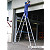 KRAUSE STABILO Sprossen-Doppelleiter 2x8