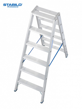 KRAUSE STABILO Stufen-Doppelleiter / 2x6 Stufen / gemäß TRBS 2121-2