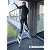 KRAUSE STABILO Doppelleiter mit R13-Stufen / 2x3 Stufen R13 / gemäß TRBS 2121-2
