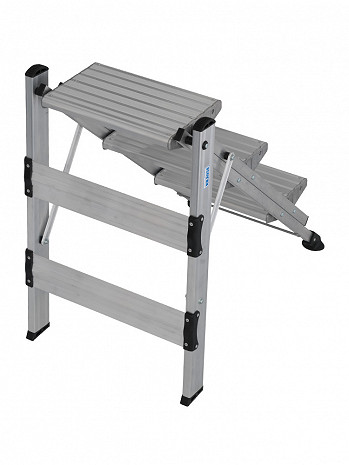 KRAUSE STABILO KlappTreppe mit 3 Stufen