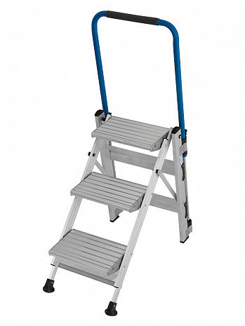 KRAUSE STABILO KlappTreppe mit Haltebügel & 3 Stufen
