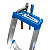 KRAUSE STABILO Stehleiter fahrbar / 6 Stufen / gemäß TRBS 2121-2