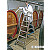 KRAUSE STABILO Stufen-Doppelleiter fahrbar / 2x5 Stufen / gemäß TRBS 2121-2