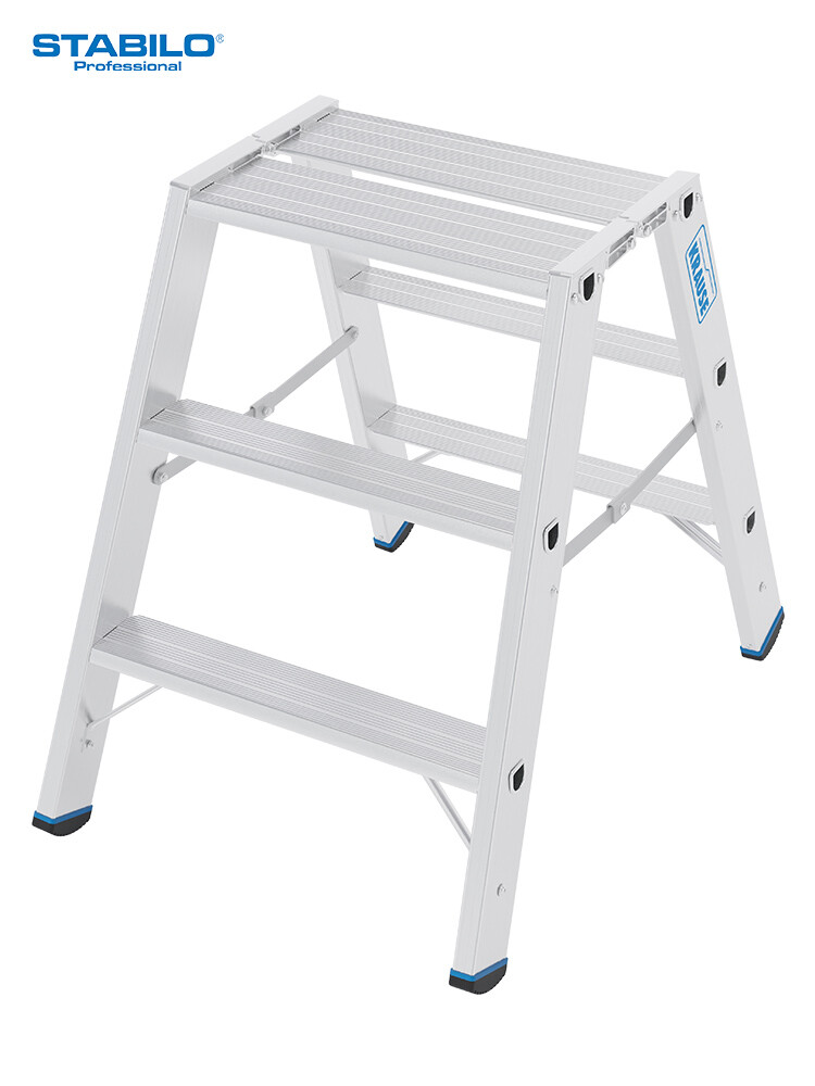 KRAUSE STABILO Doppel-Klapptritt / 2x3 Stufen / gemäß TRBS 2121-2