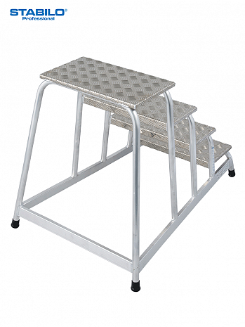 KRAUSE STABILO Tritt Montagetritt Alu 4-stufig