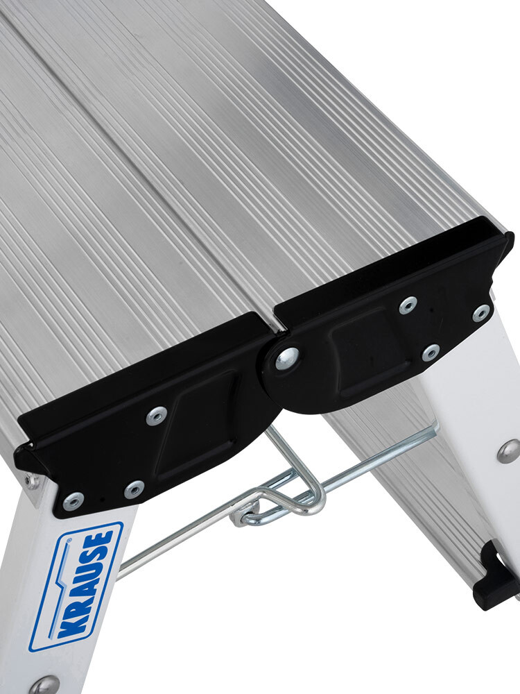 KRAUSE MONTO Tritt Rolly Doppel-Klapptritt 2x2 Weiß