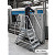 KRAUSE STABILO Podestleiter fahrbar, beidseitig begehbar / 2x6 Stufen