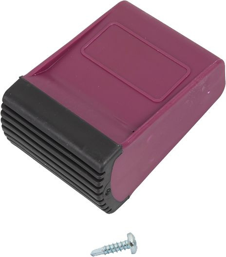 KRAUSE CORDA Traversenfußkappe 64x25 mm | Farbe: Violett