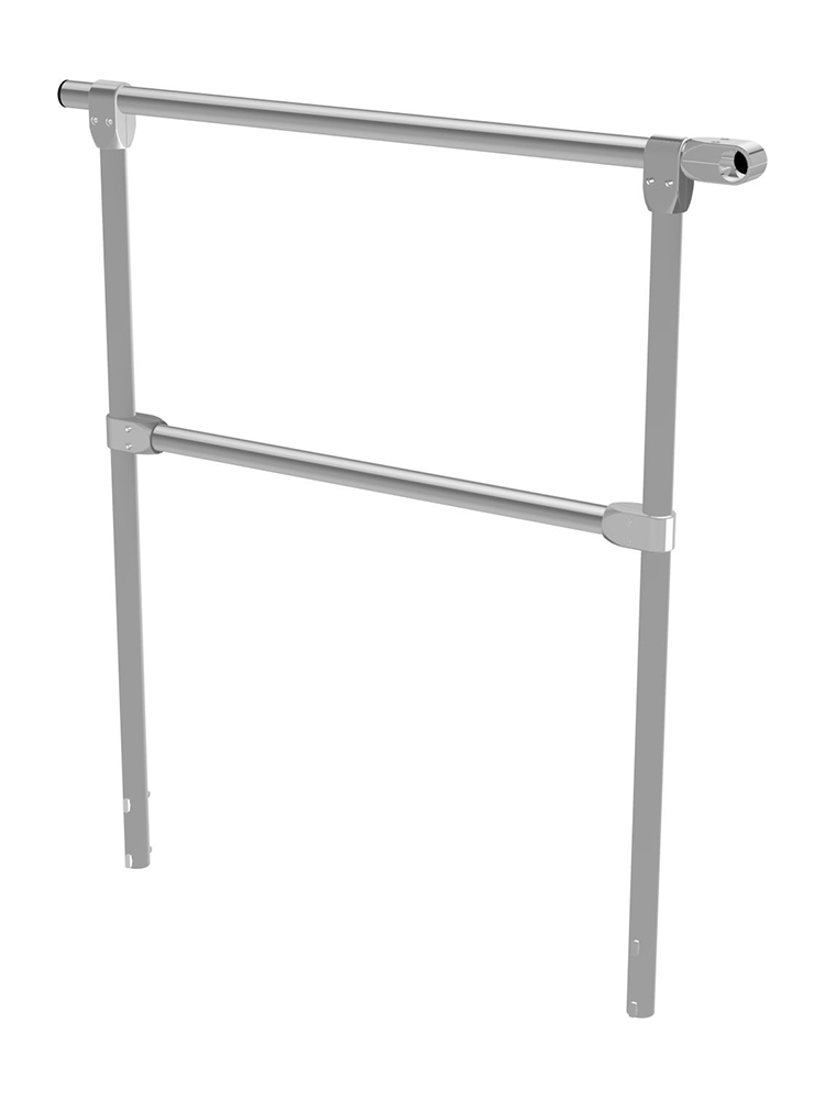 Stirngeländer - Stufenbreite 0,60 m