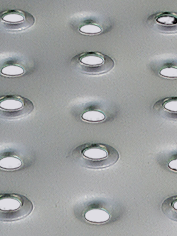 KRAUSE Treppen-Stufenmaterial mit Alu-Lochblech und Rutschhemmungsklasse R11