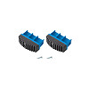 KRAUSE STABILO Fußstopfen (Paar) 77x25 mm | Farbe: Blau KRAUSE STABILO Fußstopfen (Paar) 77x25 mm | Farbe: Blau