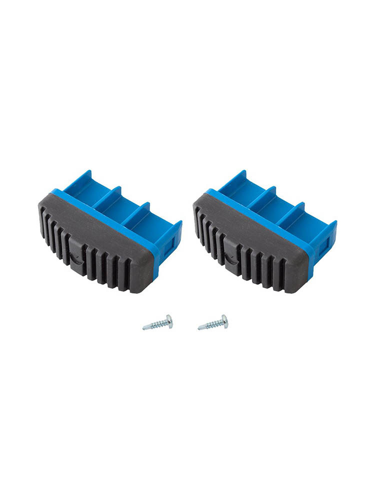 KRAUSE STABILO Fußstopfen (Paar) 77x25 mm | Farbe: Blau