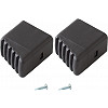 KRAUSE Fußkappe 33x20 mm schwarz Paar KRAUSE Fußkappe 33x20 mm schwarz Paar