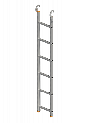 Layher Einhängeleiter für Durchgangs-Standleiter Layher Einhängeleiter für Durchgangs-Standleiter