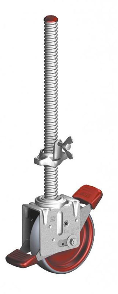 Layher Lenkrolle 1000 höhenverstellbar elektrisch leitfähig 1260.201