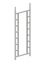 Layher Durchgangs-Standleiter 75/8 - 2,0 m Layher Durchgangs-Standleiter 75/8 - 2,0 m