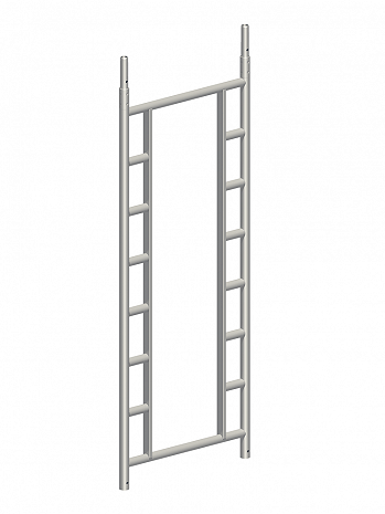 Layher Durchgangs-Standleiter 75/8 - 2,0 m