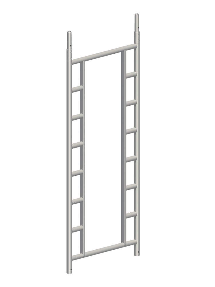 Layher Durchgangs-Standleiter 75/8 - 2,0 m