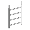 Layher Standleiter 75/4 - 1,0 m 1297.004 Layher Standleiter 75/4 - 1,0 m 1297.004