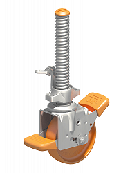 Layher Lenkrolle 400 mit Spindel Layher Lenkrolle 400 mit Spindel