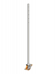 Layher Staro-Standrohr mit Lenkrolle Layher Staro-Standrohr mit Lenkrolle