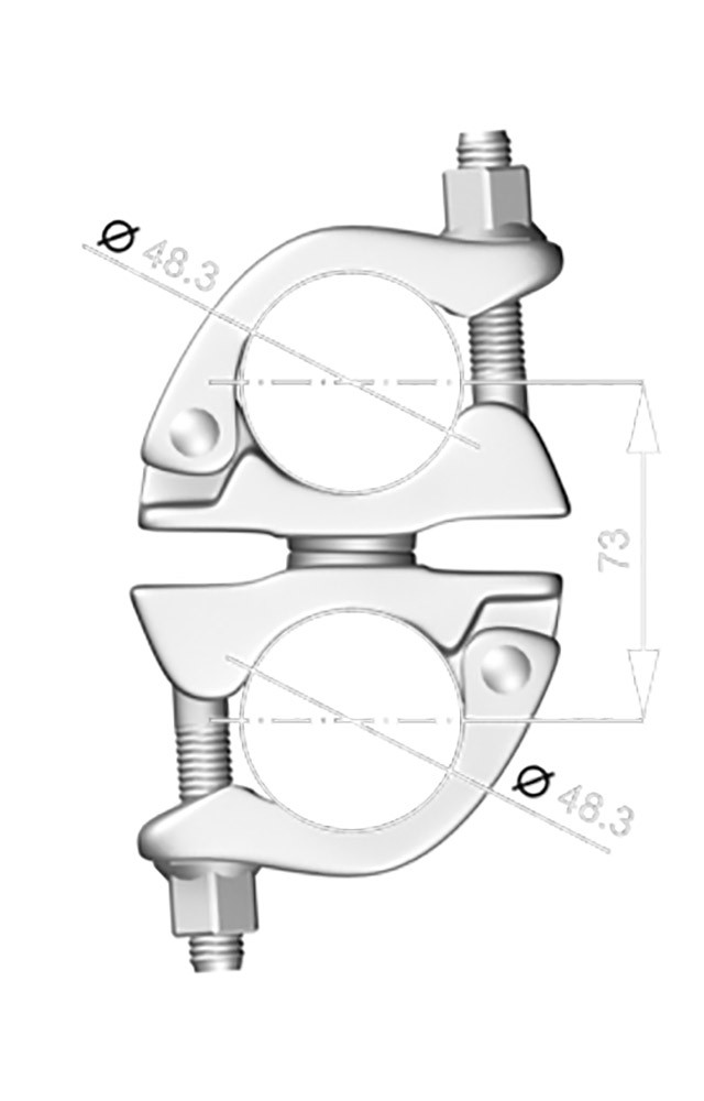 Layher Drehkupplung (19 SW) 4702019