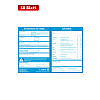 Layher Kennzeichnungsblock für Fahrgerüste (50 Blatt)