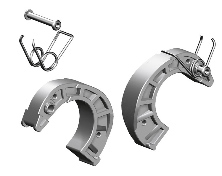 Layher Einrastklauen-Finger 42 mm - Farbe: Grau - 2er-Set