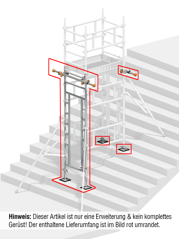Layher SoloTower Treppen-Kit - Erweiterung Typ 1