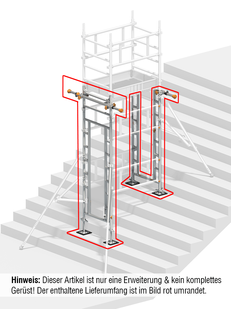 Layher SoloTower Treppen-Kit - Erweiterung Typ 3