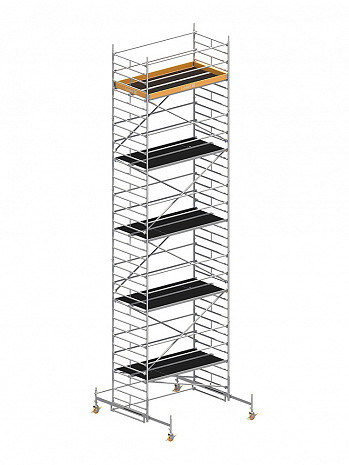 Layher Fahrgerüst Uni Breit P2 1402109 AH 11,38 m | gemäß DIN EN 1004:2021
