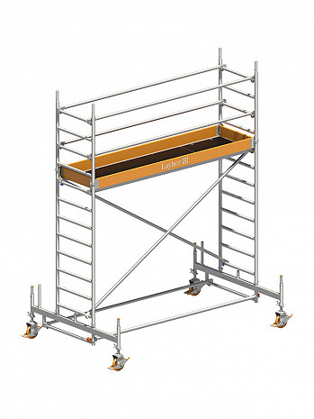 Layher Rollgerüst Uni Standard 1102 Baugerüst AH 4,35 m | gemäß alter Norm