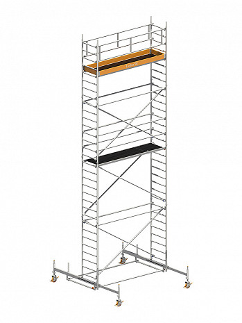 Layher Rollgerüst Uni Standard 1107 Baugerüst AH 9,38 m | gemäß alter Norm