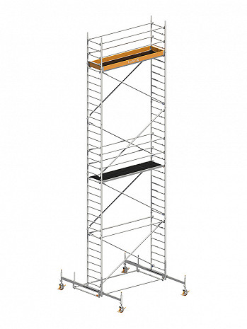 Layher Rollgerüst Uni Standard 1108 Baugerüst AH 10,38 m | gemäß alter Norm