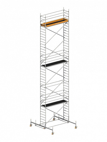 Layher Rollgerüst Uni Standard 1110 Baugerüst AH 12,38 m | gemäß alter Norm