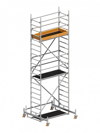 Layher Rollgerüst Uni Leicht P2 1403204 AH 6,26 m | gemäß DIN EN 1004:2021