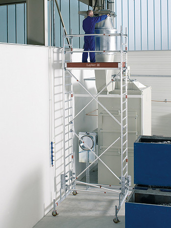 Layher Gerüst Uni Leicht 3204 Alu AH 6,26 m | gemäß alter Norm